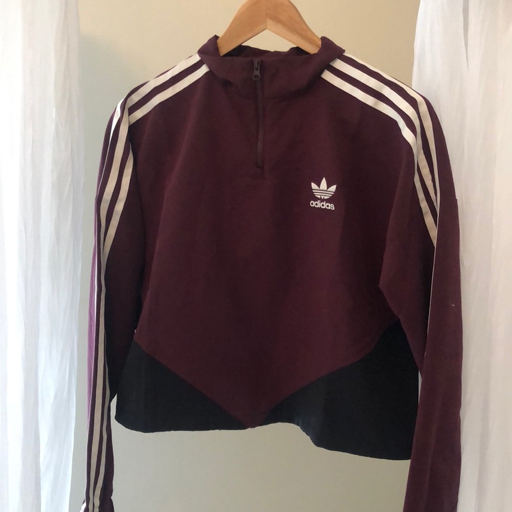 Adidas cropped pullover